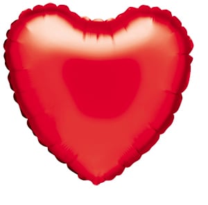 Red Heart Balloon
